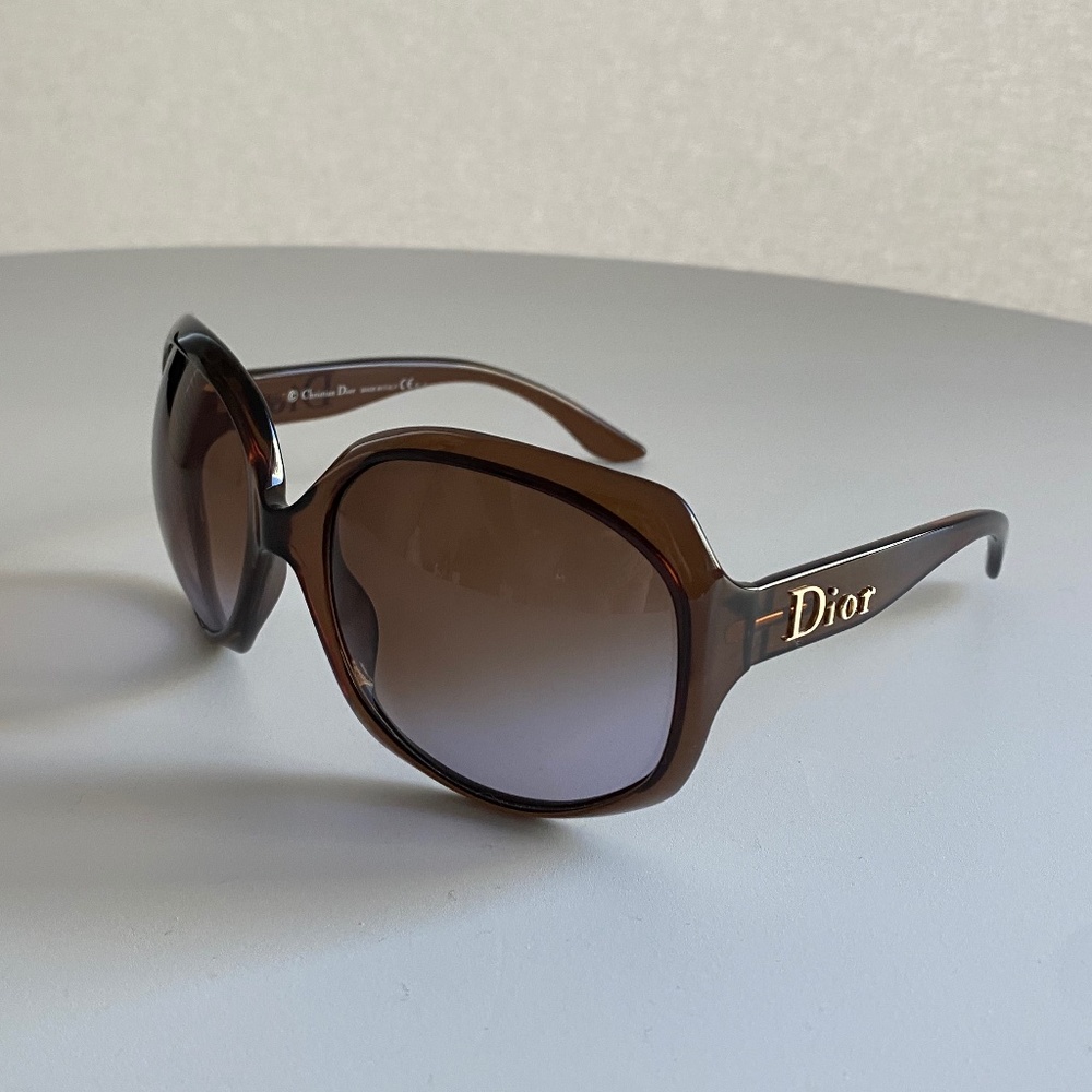 Dior Glossy Oversized Sunglasses